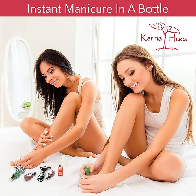 Karma Naturals Nail Polish – Non-Toxic, Vegan & Cruelty-Free (Victorian Holiday, 0.43 fl oz)
