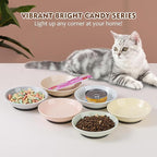 Ceramic Cat Food Bowl Set - Image 5