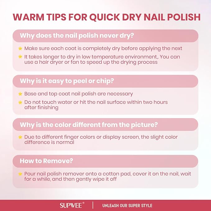Pearl Nail Polish Set Non Gel, Quick Dry Mermaid Shell Nail Polish Air Fast Drying Manicure DIY Salon Gift(White Pink Blue Green Colors)
