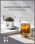 ZENS Modern One Touch Tea Maker, Glass Tea Infuser Pot - Image 4