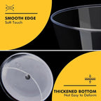 RACETOP 200 Pack 9 oz Clear Plastic Cups - Image 4