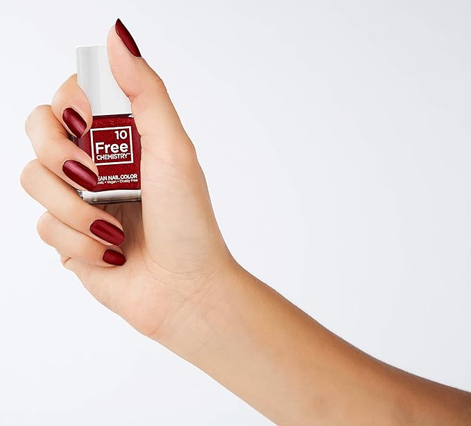 Toxic Free Nail Polish by 10+ Free Life - Red Ruby Beauty