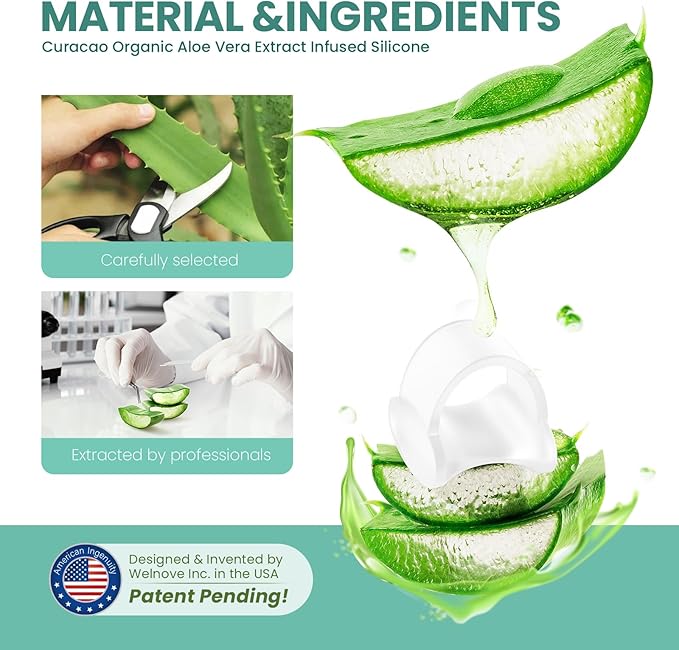 Welnove Gel Toe Separator, 12 Pack Pinky Toe Spacers, Aloe Vera Extract Infused Silicone Little Toe Spacers, Bunion Corrector, Bunion Cushions Pads for Preventing Rubbing & Relieve Pressure