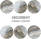 Coasters for Drinks, Ceramic Stone - Image 6