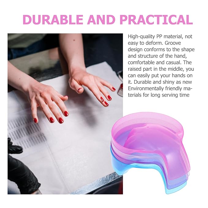 Mipcase 4pcs Nail Soaking Bowl, Nail Soak Off Bowl Acrylic Nail Remover Bowl Hand Soaking Bowl for Nail Salon