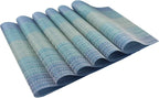 PIGCHCY Placemats Set of 12 Washable Durable Place Mats Vinyl Heat Resistant - Image 6