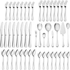 HaWare 48 Pieces Silverware Set by HaWare