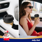 JOLLY CHEF 100 Count 10 oz Coffee Cups - Image 6
