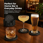 HFHOME Silicone Coasters Set - Image 4