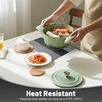 Placemats Set of 6，Non-Slip PVC Weave Table Mats Easy to Clean，Heat Resistant - Image 4