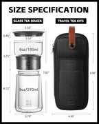 ZENS Modern Tea Infuser Teapot, One Touch Tea Maker - Image 5