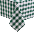 54 x 80 Inch Checkered Tablecloth Rectangle by Hiasan