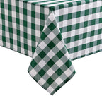 54 x 80 Inch Checkered Tablecloth Rectangle by Hiasan