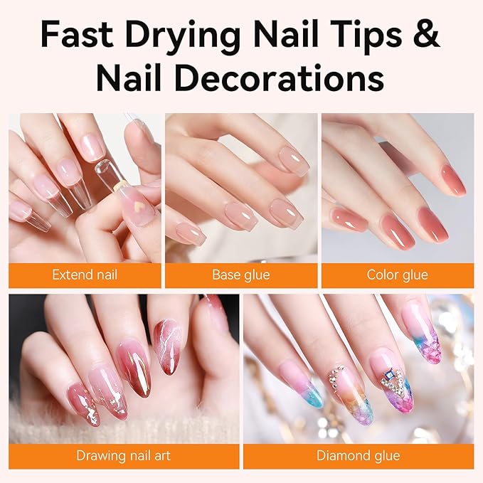 Makartt Handheld UV Nail Lamp with Painless Mode: Portable 800mAh Flash Cure Lamp for Fast Curing Gel Polish Nails Tips & Glue Rechargeable USB Nail Art Light with LCD 3 Timer for Home Salon Use