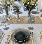 " OCCASIONS " 320pcs set-Wedding Party Disposable Plastic Plate Set -40 x 10'' - Image 4