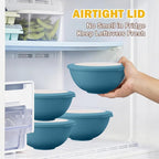 40 OZ Bowls Set of 4, Unbreakable Lightweight Bowls Set - Image 7