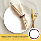 Napkin Rings Set of 6 - Image 4