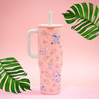 Zak Designs Stitch 30oz Spill-Proof Insulated Stainless Steel Tumbler | BPA Free - Image 3