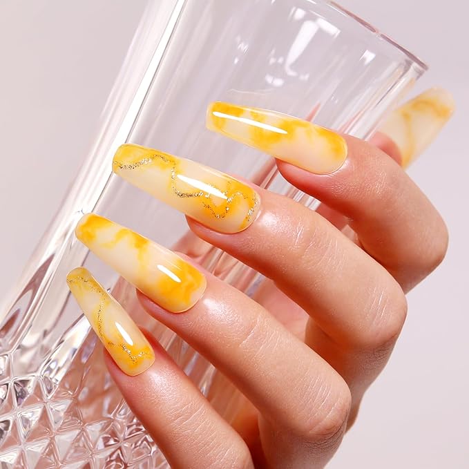 Imtiti Clear Blooming Gel, 15ML Blooming Gel Nail Polish For Spreading Effect Marble Nail Polish Gel Painting Soak Off UV Led Blossom Gel For DIY Color Flower Watercolor Magic Beauty Gift