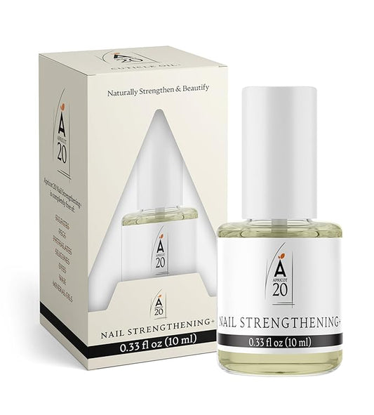 Nail Strengthening Oil Plus for Hands & Feet, Enhanced Growth & Repair for Damaged, Fungus, & Weak Nails, Nourishing 25 Essential & Carrier Oils Formula - 0.33 fl oz