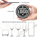 Custom Leather Coasters with Logo - Image 8
