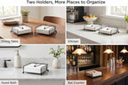2Pack Napkin Holder for Table, Flat Napkin Dispenser - Image 2