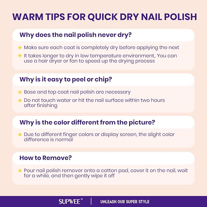 Milky White Quick Dry Nail Polish, 16ml Ari Fast Dry Regular Nail Polish Lacquer High Glossy Fall Finger Nail Manicure DIY Nail Art Salon Gift for Women Girl