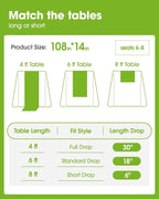 Pureegg Gingham Plastic Table Runners - Image 7