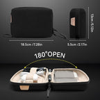 Small Tech Case Organizer for Cords Chargers Earbuds Travel Pouch | Small tech - Image 2
