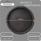 Hrastany Round Wooden Serving Tray - Image 2