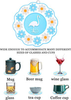 Conisy Flower Coasters for Drinks - Image 5