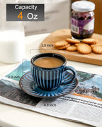 Hasense 4 Oz Espresso Cups - Image 4