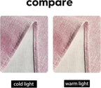 Artoid Mode Pink Table Runner, Seasonal Summer Washable Kitchen Dining Table - Image 5
