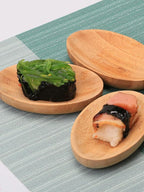 Mini Serving Dishes, Bamboo Small Appetizer Plates - Image 6