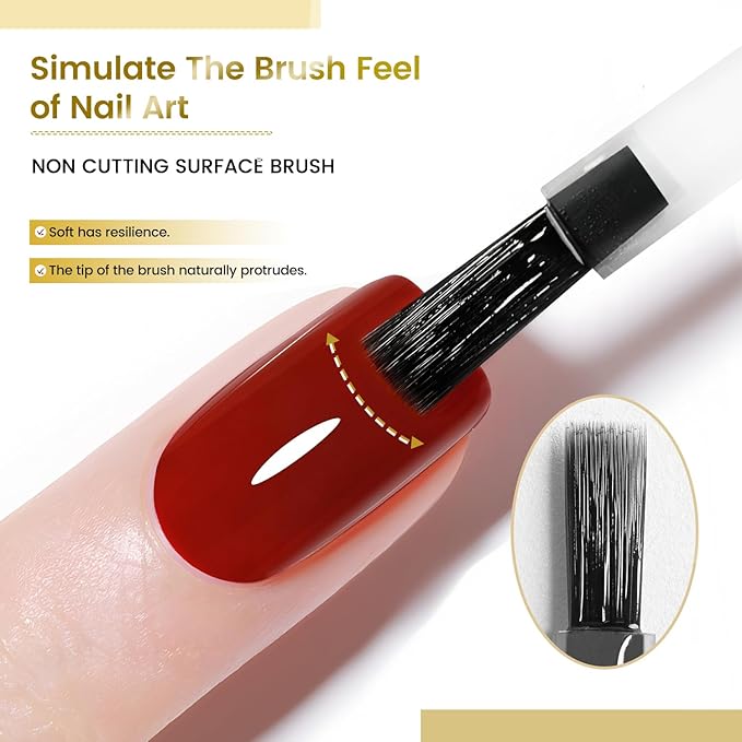 JODSONE Stain-Resistant Gel Top Coat - 16.5ml No Wipe Crystal Top Coat Gel Nail Polish, Anti-Stain & Long Lasting Gloss, for Sweaty Hands or Oil/Water Contact,U V Light Need