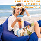 Zukro Clear Double Wall Plastic Tumbler - Image 7
