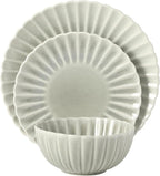 Gibson Elite Peach Orchard 12-Piece New Bone China Dinnerware Set Service - Image 8