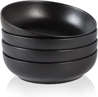 30oz Ceramic bowls set of 4-8" serving bowls by KYBSCZMoment