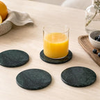 Marble Coasters, Round Modern Coaster Set of 8 - Image 9
