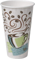 Dixie Perfectouch Insulated Paper Hot Cup, Coffee Haze Design by Unknown