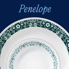Corelle Vitrelle 18 Piece Glass Dinnerware Sets Service - Image 2