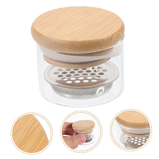 Veemoon Nail Soaking Bowl Glass Nail Dish Cup French Manicure Gel Polish Holder