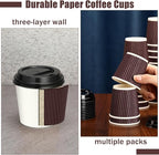 Uiifan 100 Set 4oz Disposable Espresso Cups - Image 3