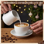 4 Set 16 oz Cappuccino Cups - Image 5
