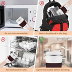 KETIEE Travel Coffee Mug 12oz: Reusable Insulated Coffee Cup - Image 8