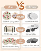 Cup Coasters for Drinks Absorbent - Image 3