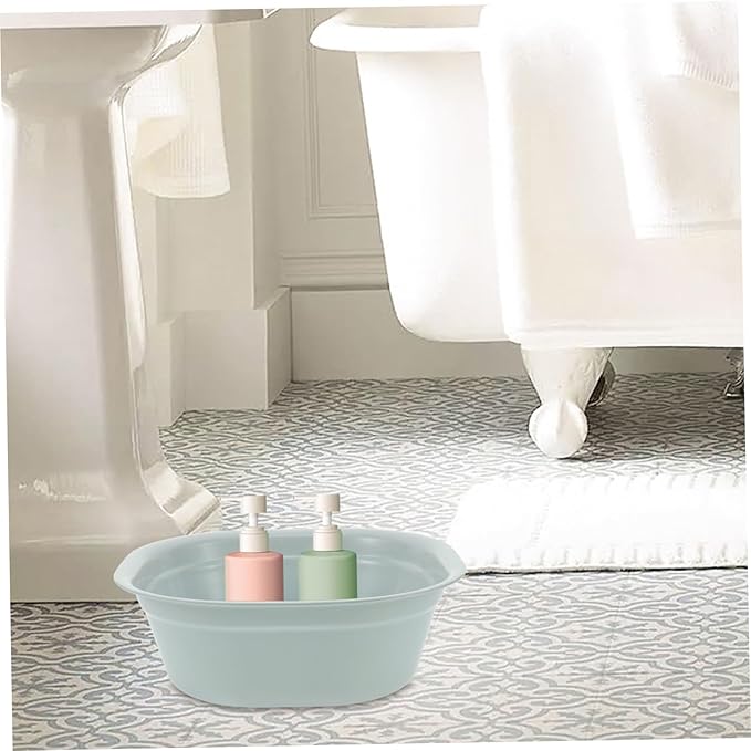 Thickened Square Footbath for Soaking Nail Soaking Bowl Large Foot Pan