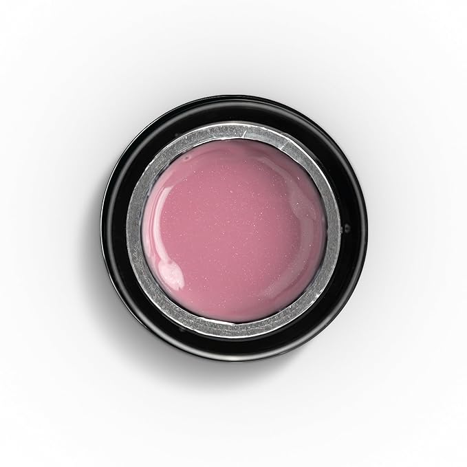 PINK MASK Builder Gel in a Pot 30g, Nail Extension/Strengthener in a Pot, Builder Gel for Nails, Sculpting UV/LED Acrylic Manicure Nail Art (Rose Quartz)