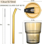 13oz Reusable Iced Coffee Tumbler - Image 2