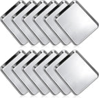 Zopeal 12 Pcs Metal Serving Trays by Zopeal